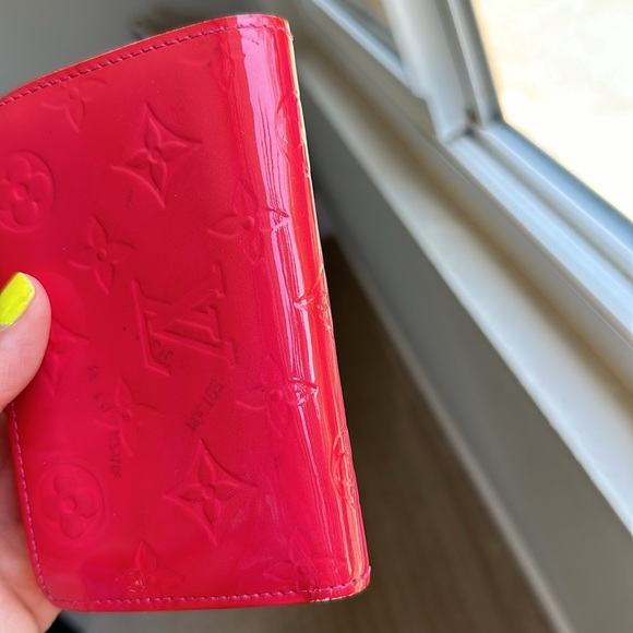 🍓Louis Vuitton Framboise (pink) Vernis Kisslock Wallet - Picture 16 of 16